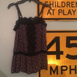 American Eagle Outfitters Floral Tank Top